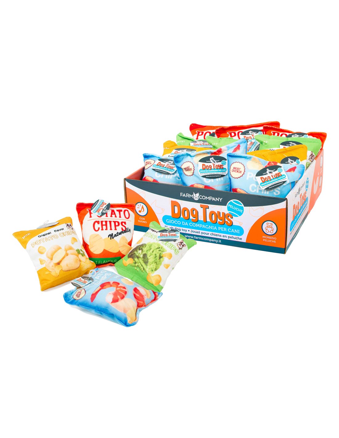Gioco Peluche ''Chips'' - Farm Company