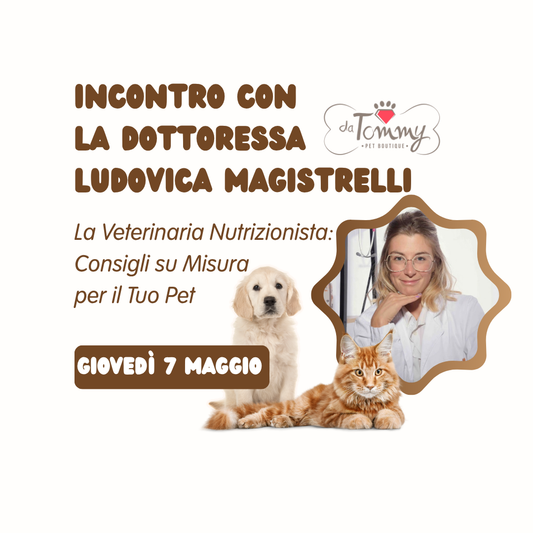🐶🐱 Incontro gratuito con veterinaria nutrizionista
