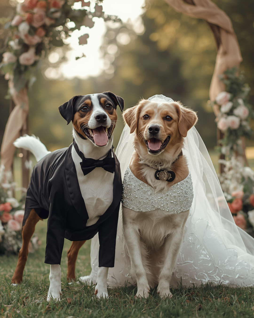 Wedding Dog Sitter: abbiamo riattivato il servizio per rendere speciali i vostri eventi con i vostri amici a quattro zampe