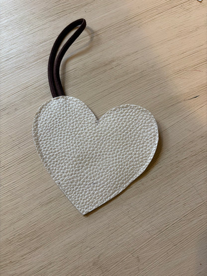 Porta sacchetti Cuore in ecopelle  - Da Tommy Pet Boutique