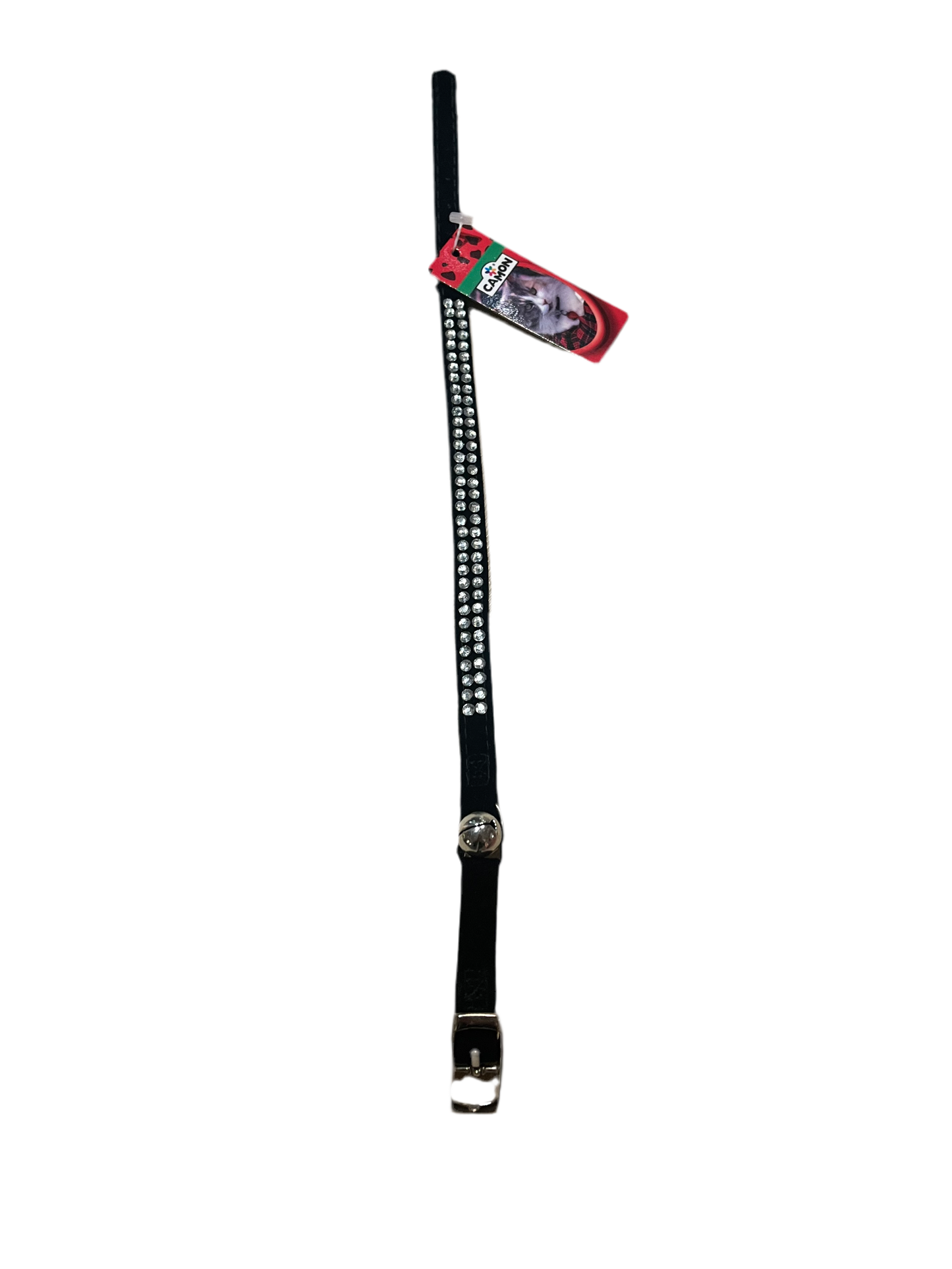 Collare per Gatti in Velluto con Strass - Camon
