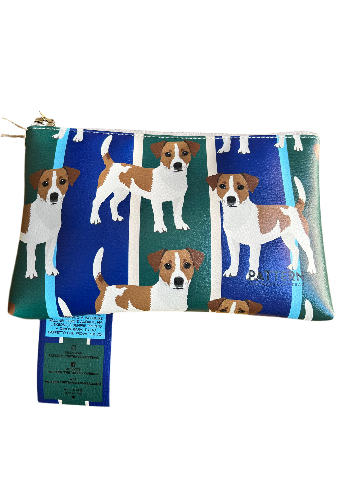 Astuccio "POCKET CASE" - Pattern The Travel Love Bag