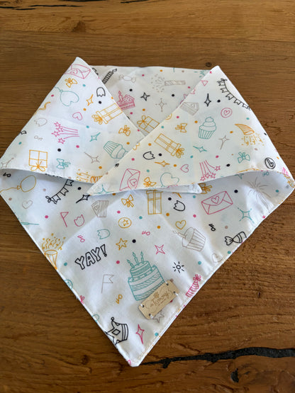 Bandana ''Happy Birthday'' - Da Tommy Pet Boutique