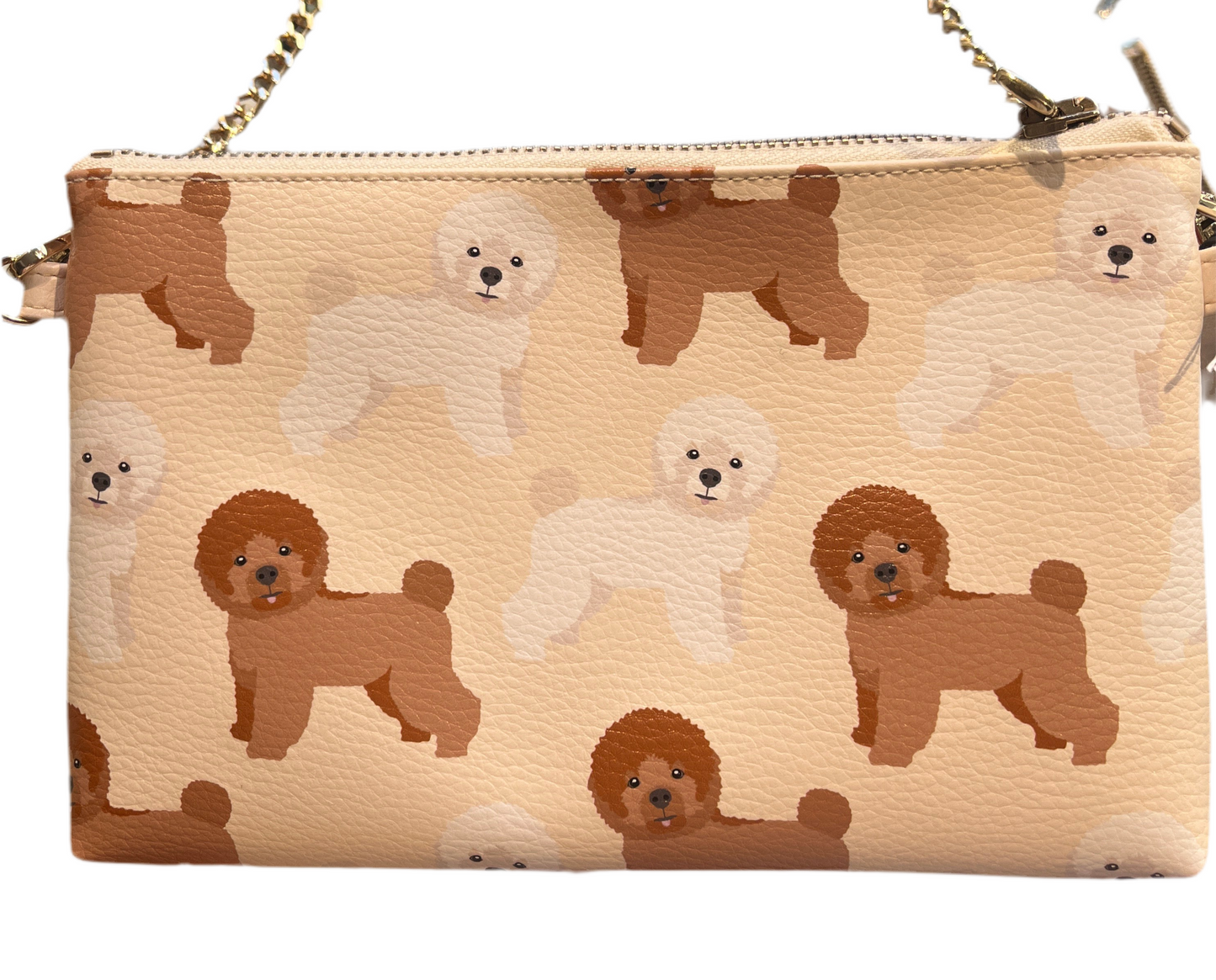 Borsa con tracolla a cantenella "MISS WEEKEND" - Pattern The Travel Love Bag