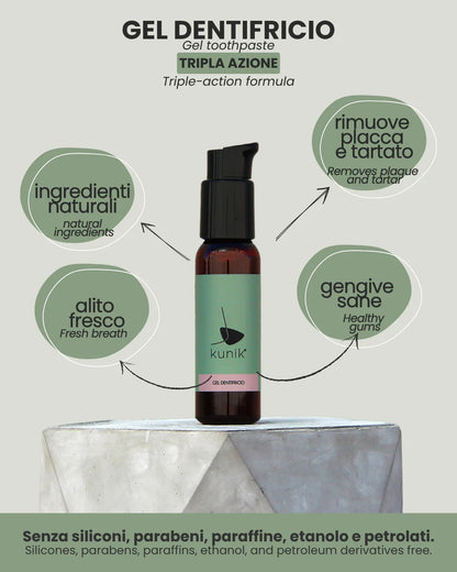 Dentifricio gel -  Kunik