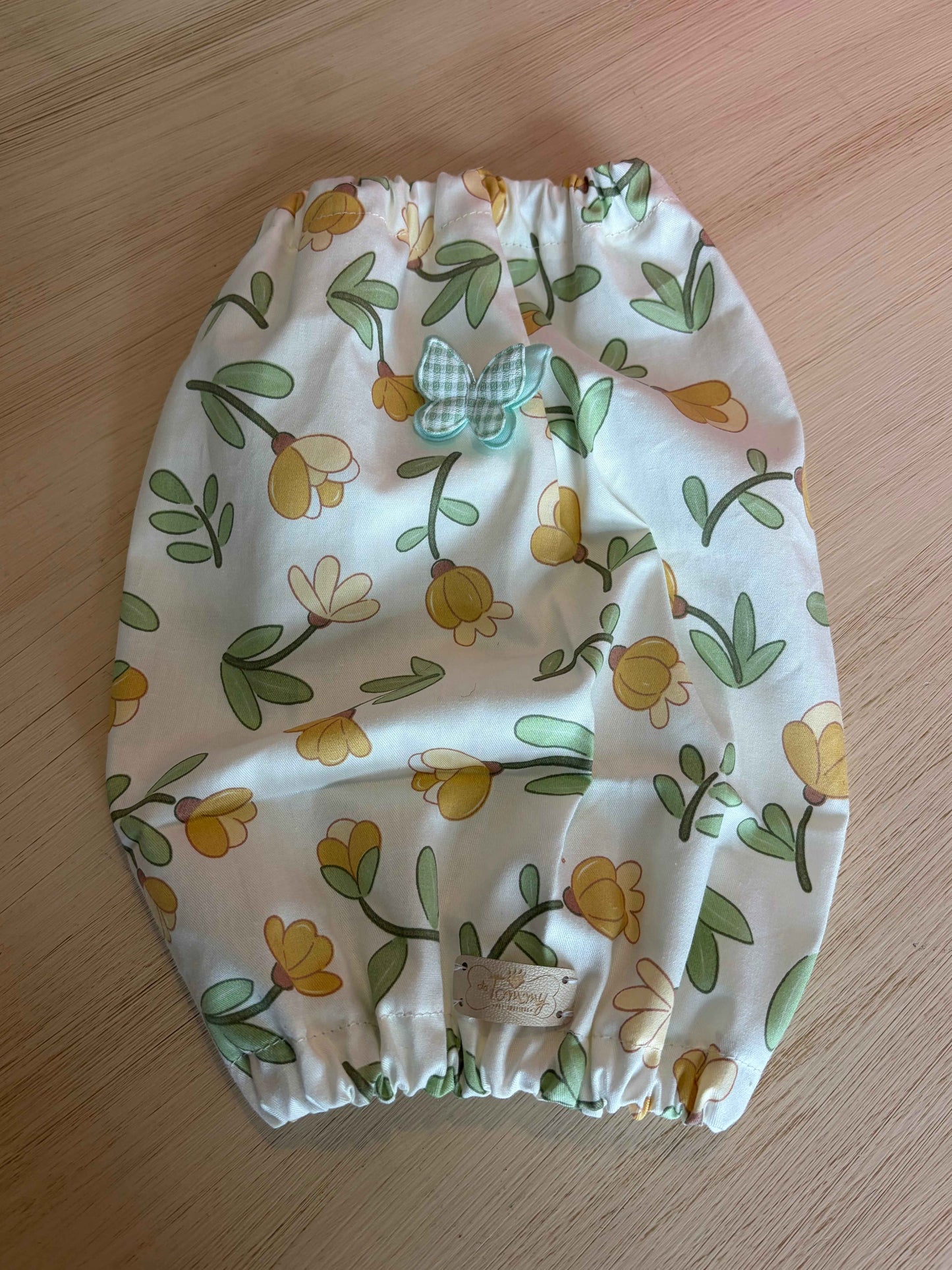 Paraorecchie ''Primavera'' con applicazione - Da Tommy Pet Boutique