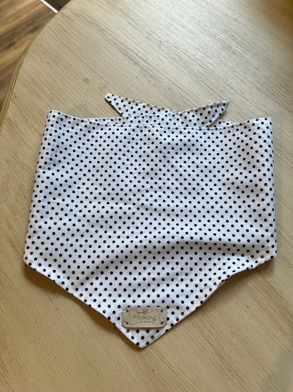 Bandana estiva in cotone a pois  - Da Tommy Pet Boutique