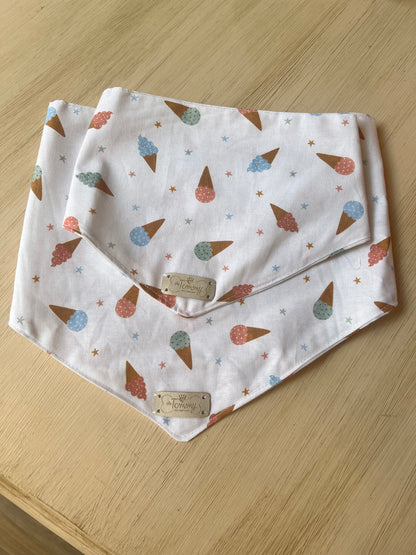 Bandana estiva in cotone "Gelatini"  - Da Tommy Pet Boutique