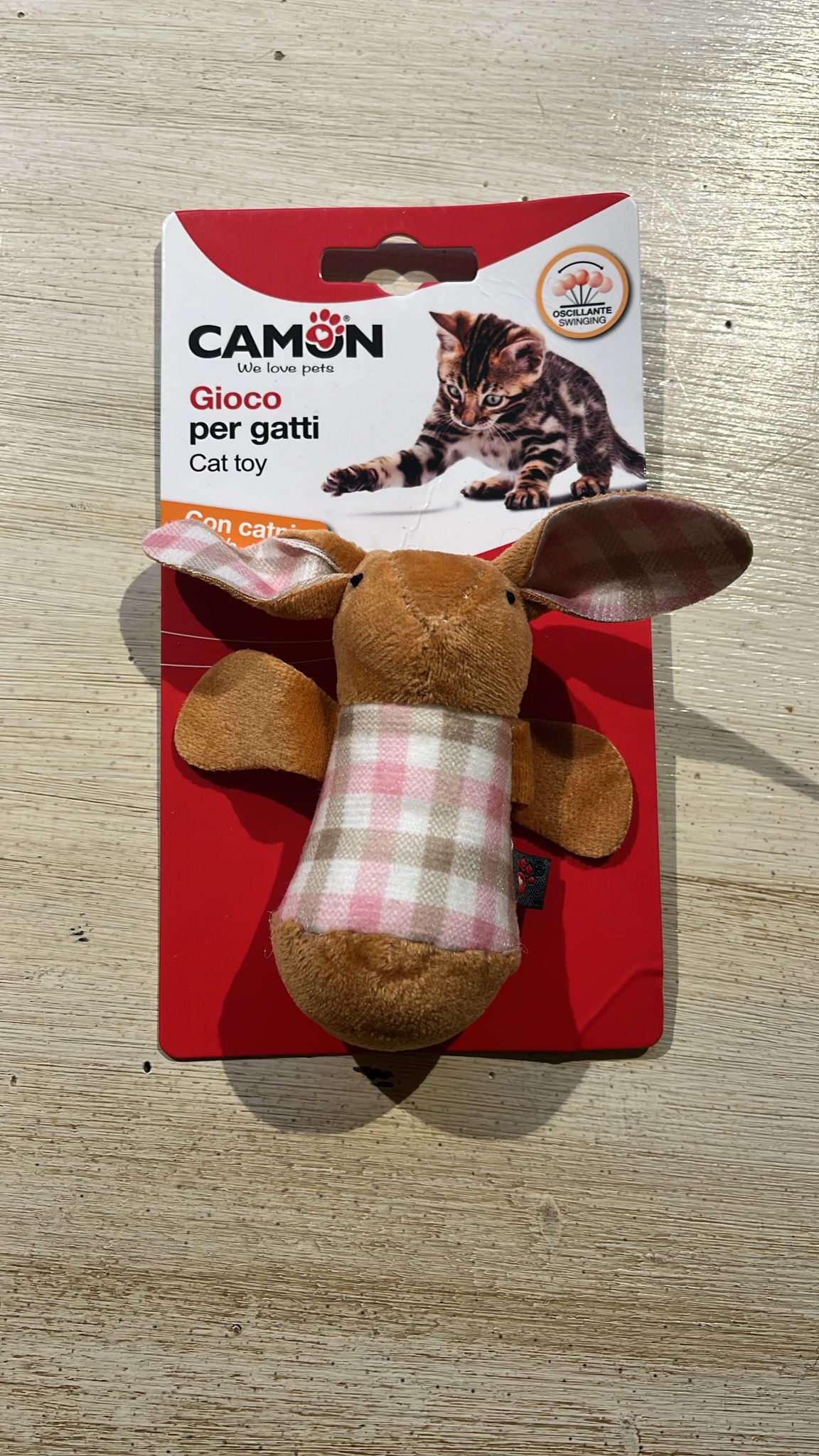 Gioco per gatti Coniglietto con Catnip - Camon