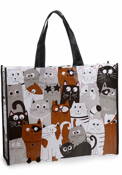 Borsa Rigida "Funny Cats" - Da Tommy Pet Boutique