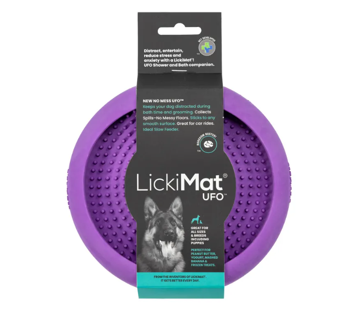 Ciotole con ventose Antistress "Ufo"  - Lickimat