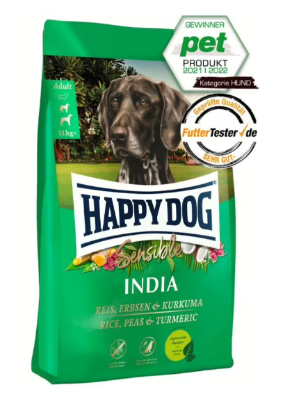 Crocchette Cane Adult "Sensible India" - Happy Dog