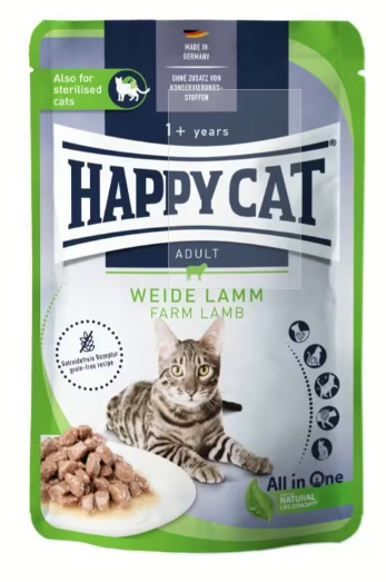 Buste Umido Gatto "Meat in Sauce Culinary" - Happy Cat