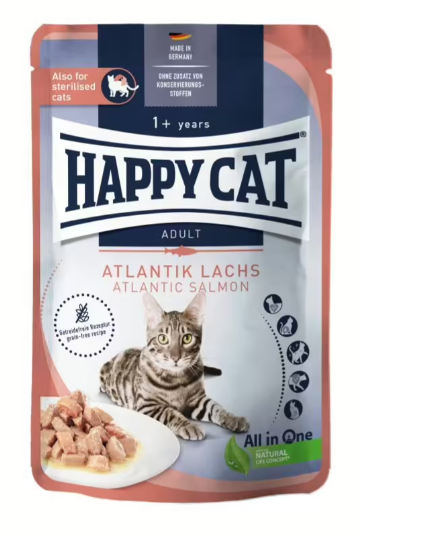 Buste Umido Gatto "Meat in Sauce Culinary" - Happy Cat