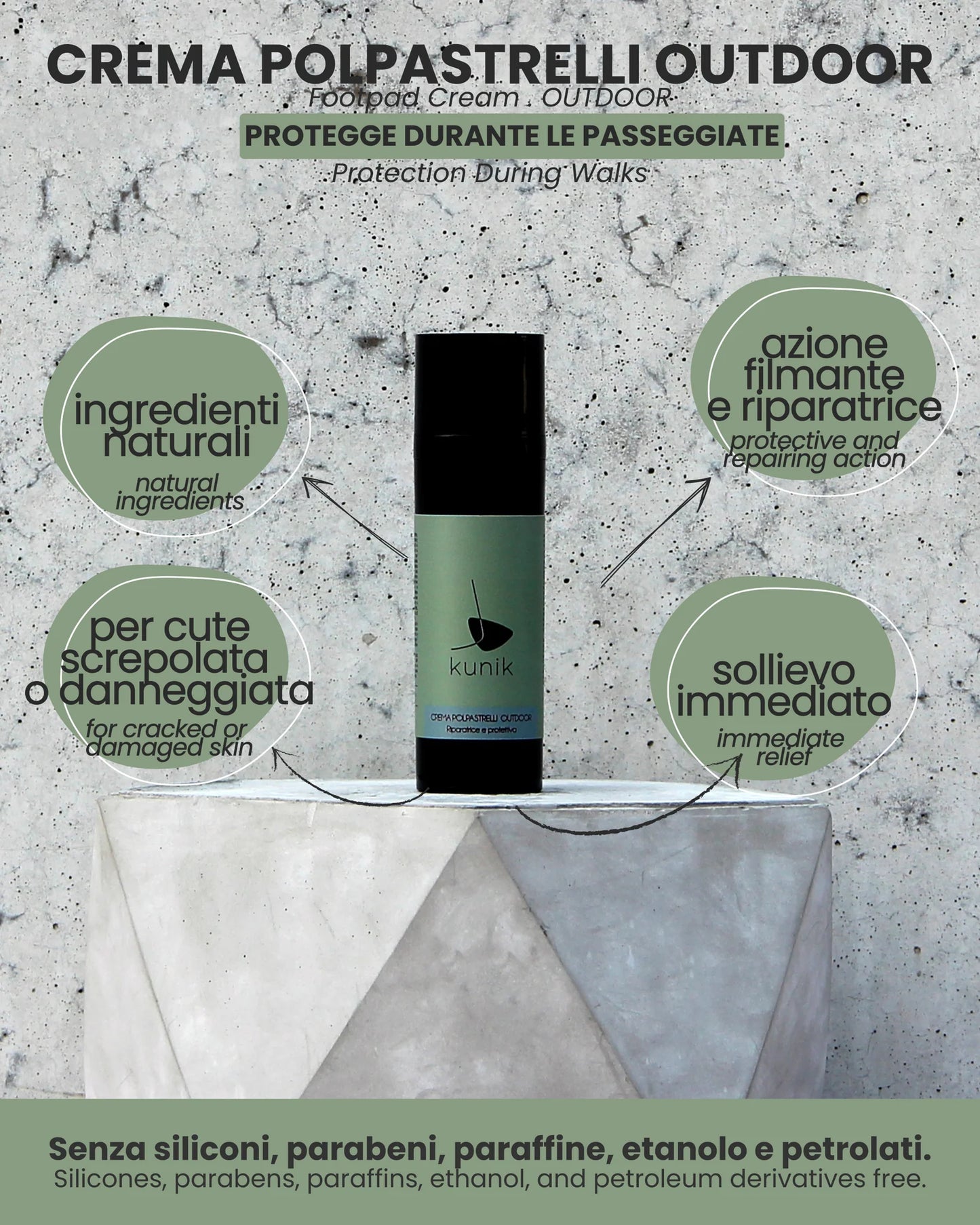 Crema polpastrelli outdoor / indoor - Kunik