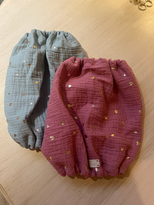 Accessori estivi per cani – paraorecchie in mussolina

