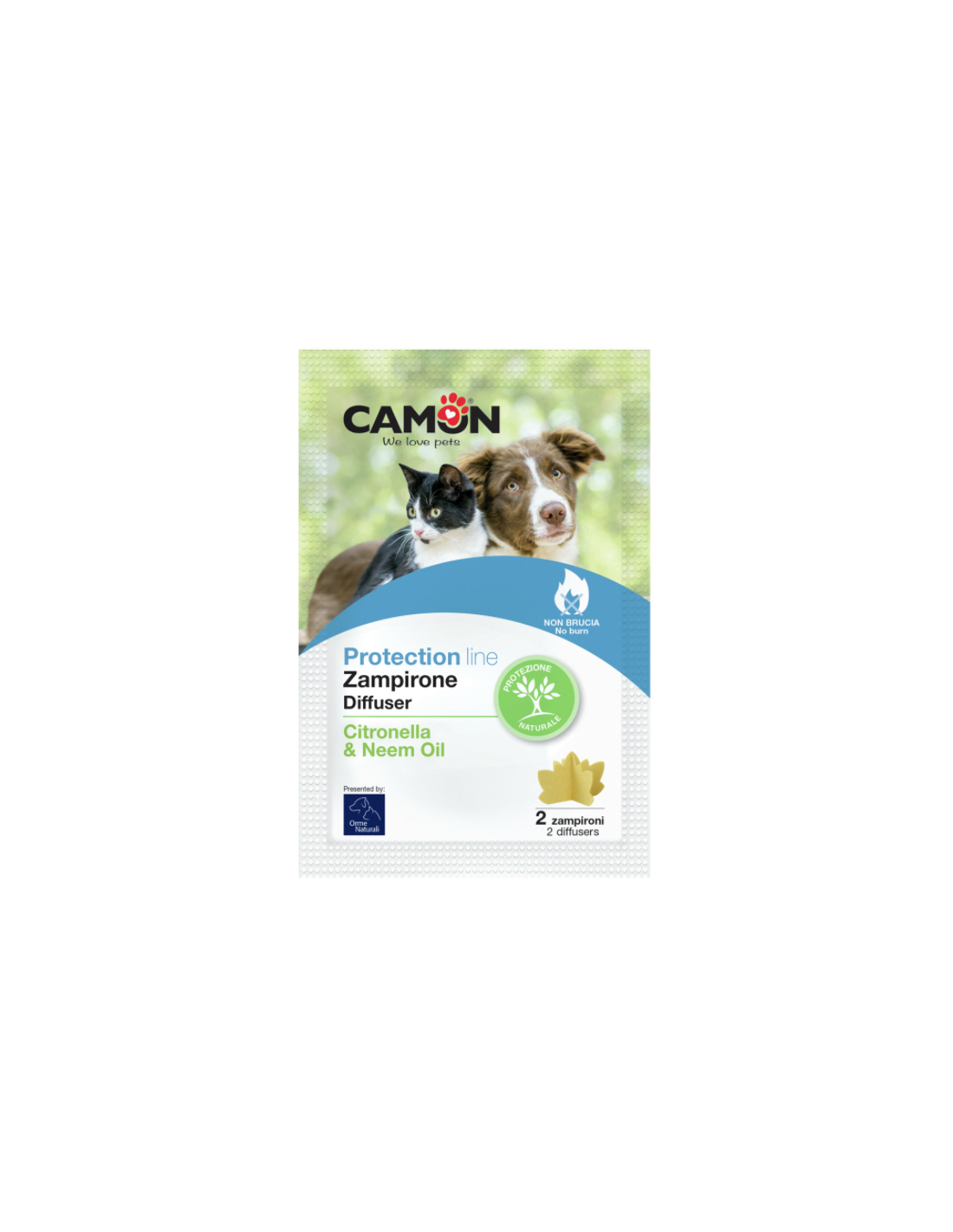 Zampirone in cellulosa senza combustione con citronella e neem – Protezione naturale contro zanzare

