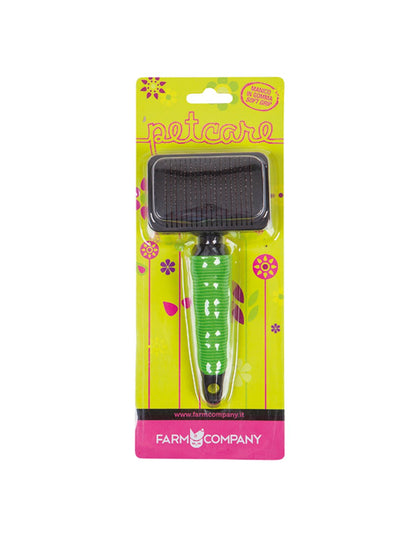 Cardatore Auto-pulente con manico antiscuvolo - Farm Company