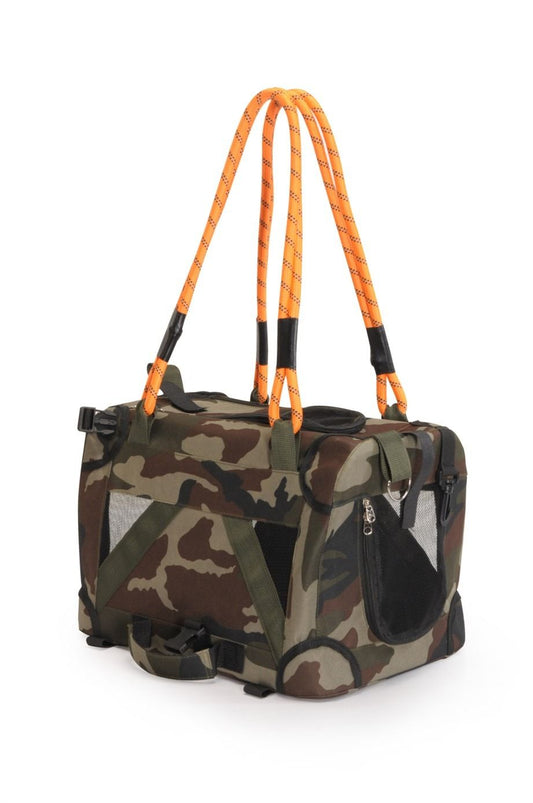 Borsa Trasportino e Guinzaglio "Savanna" - Camon