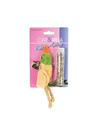 Gioco per gatti "Papera" con catnip - Record