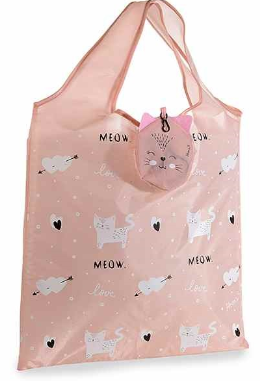 Borsa richiudibile "Woof & Meow" - Da Tommy Pet Boutique