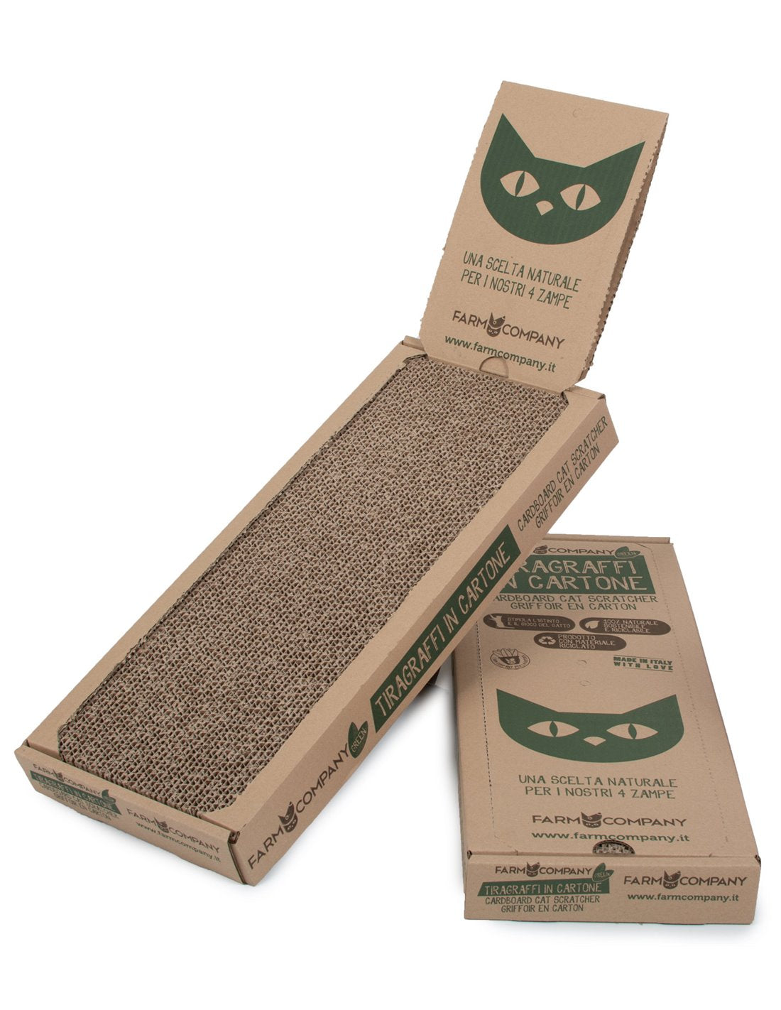 Tiragraffi in cartone con scatola multifunzione - Farm Company