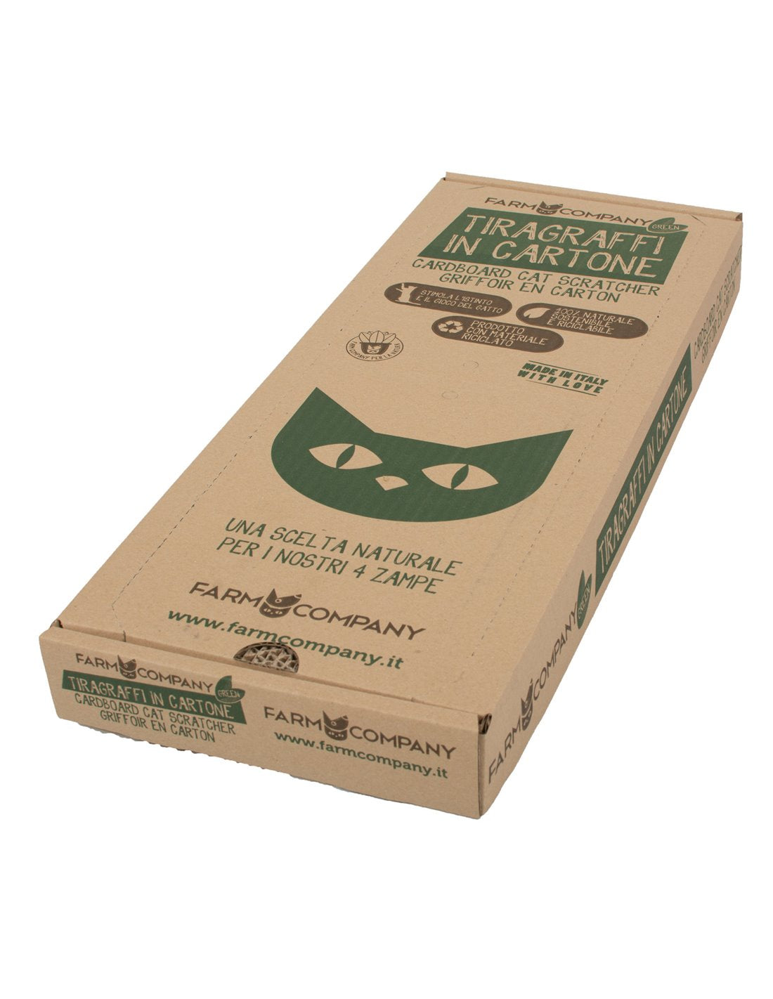 Tiragraffi in cartone con scatola multifunzione - Farm Company